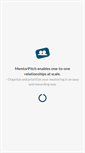 Mobile Screenshot of mentorpitch.com